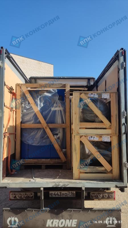 Отгрузка винтовых компрессоров Zammer SK30-10 и ресиверов Remeza РВ 900.10.11 в г. Казань