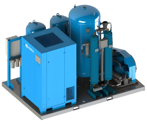 Модульная компрессорная станция Ремеза МКР150-2-13 фото