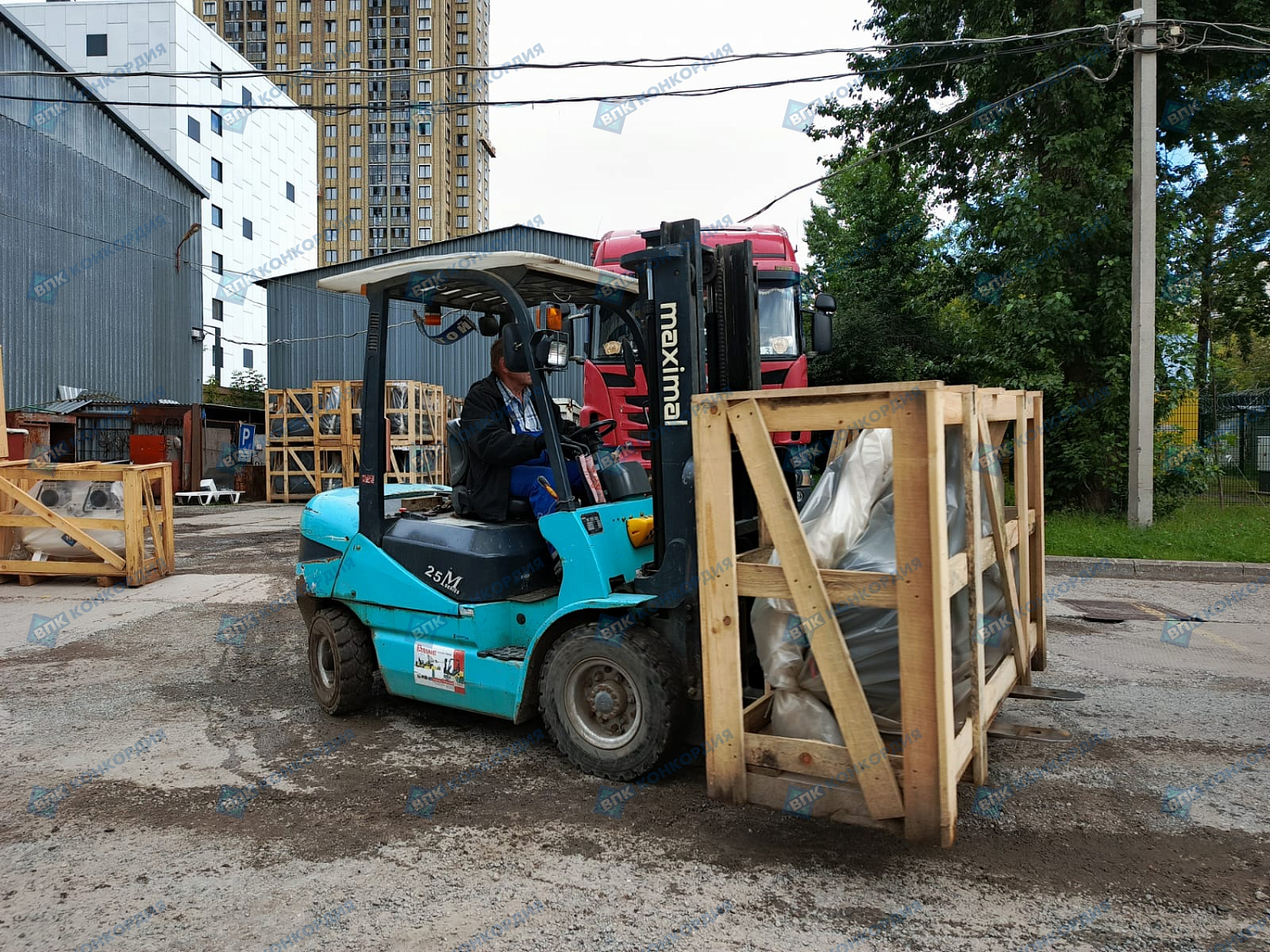 Отгрузка поршневых компрессора Remeza СБ4/Ф-500.LB75 в г. Москва