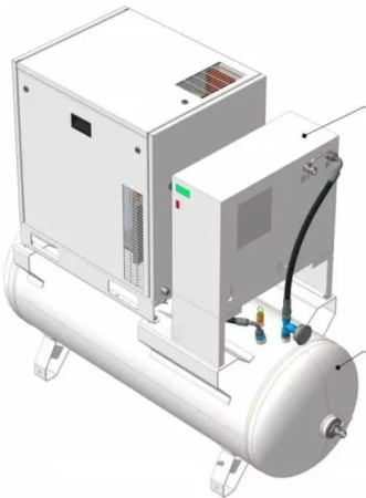 Спиральный компрессор Remeza SKS 2,2-8-270A/O фото