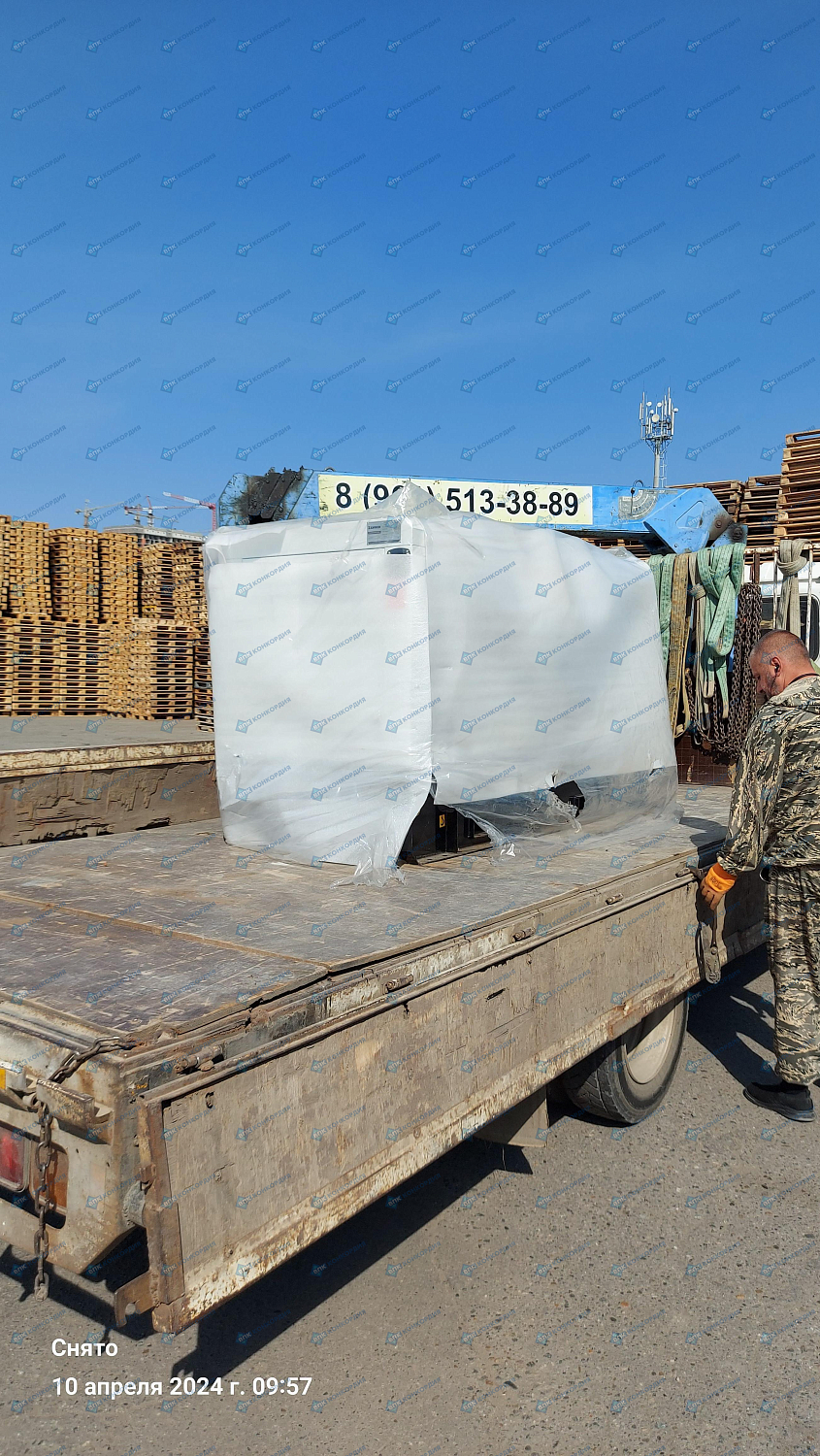 Отгрузка дизельного генератора ZAMMER  АД30-Т400 в г. Краснодар