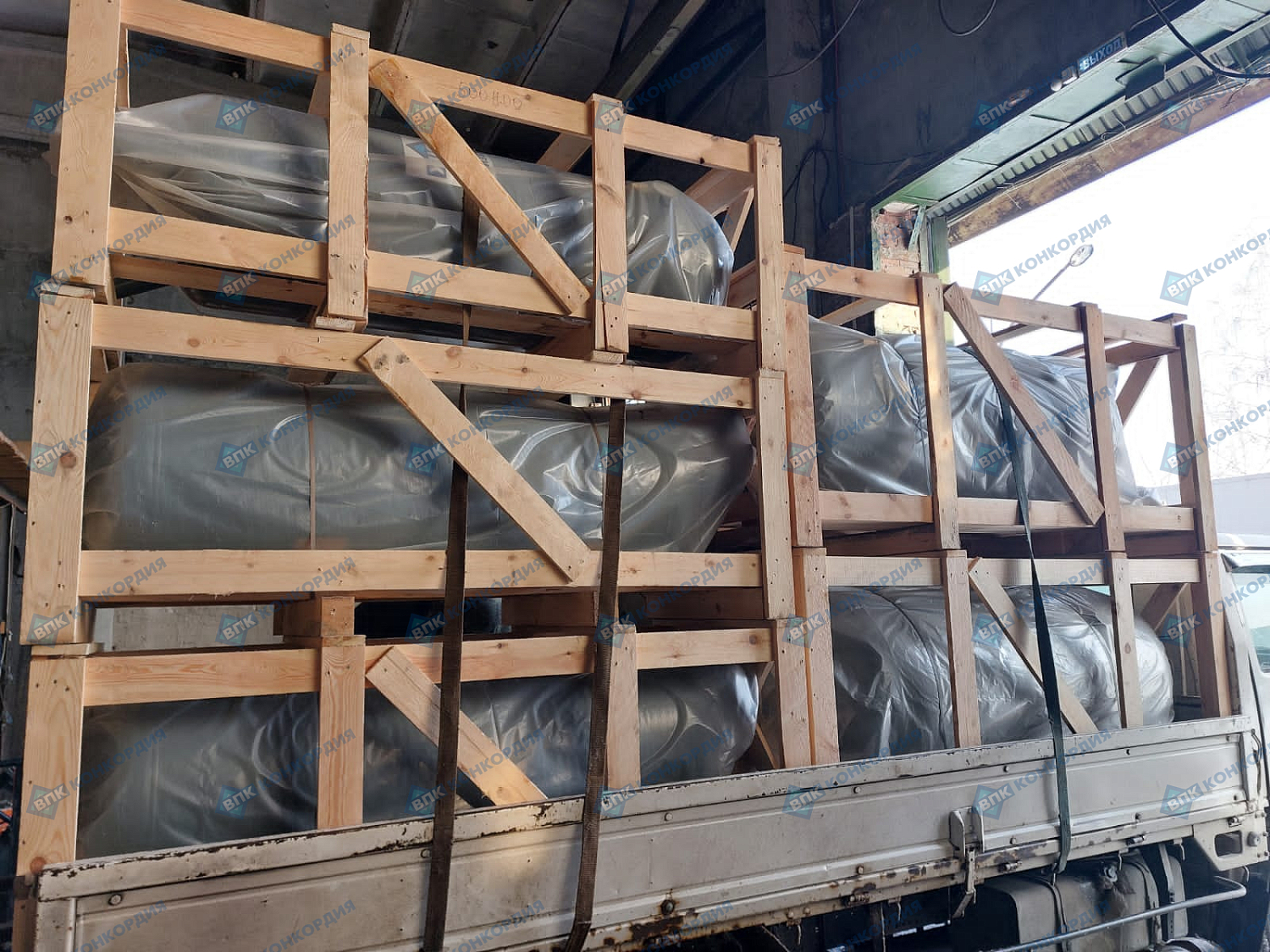 Отгрузка ресиверов Remeza РВ 500.11.00 в г. Новосибирск