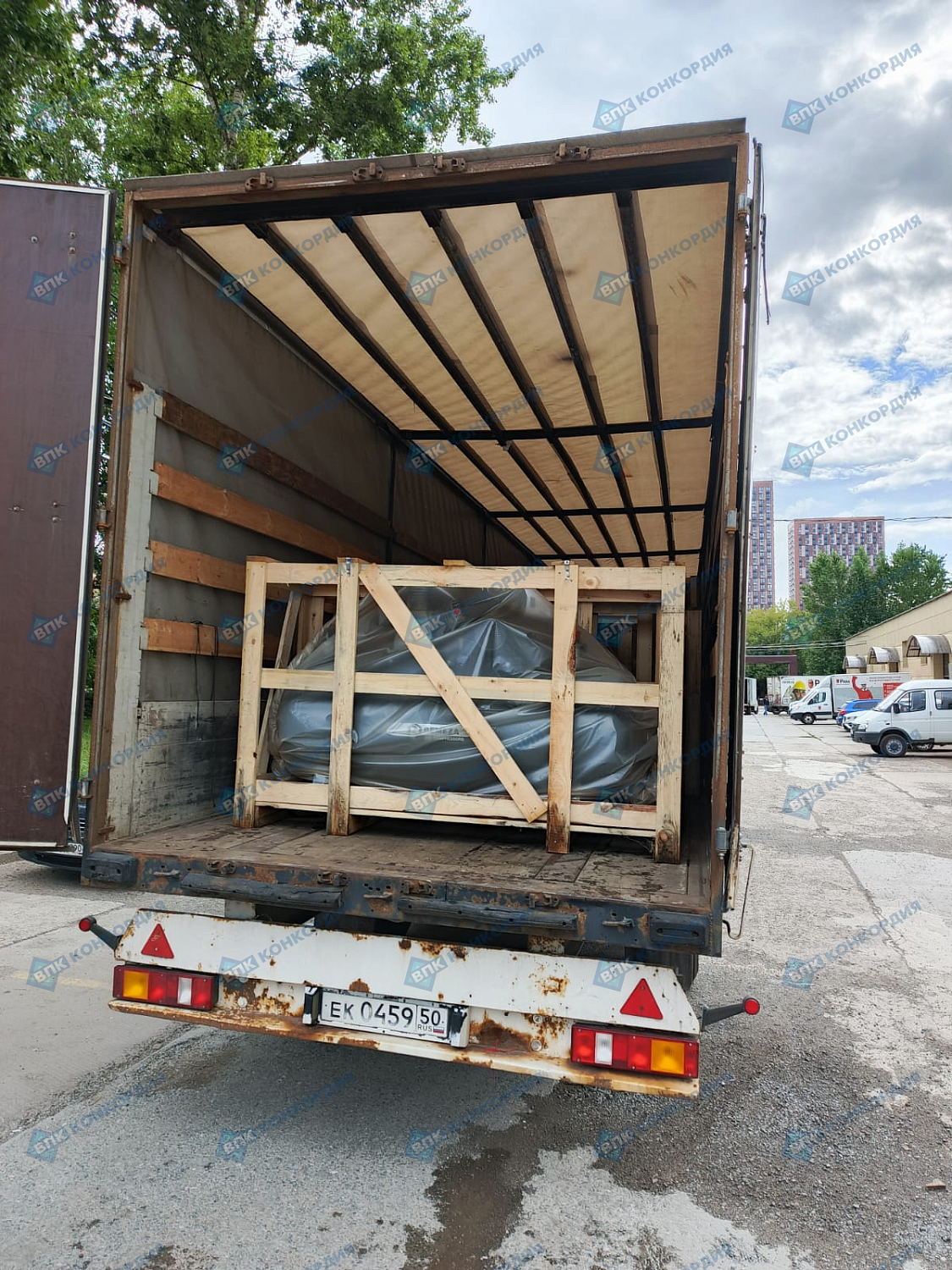 Отгрузка поршневых компрессора Remeza СБ4/Ф-500.LB75 в г. Москва